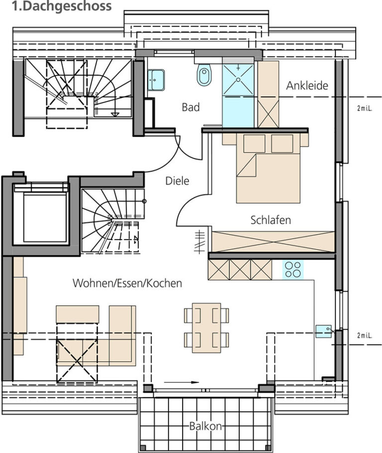 Bechstein_BV-Tamm-Schillerstrasse_MFH_Grundriss_W06-1DG